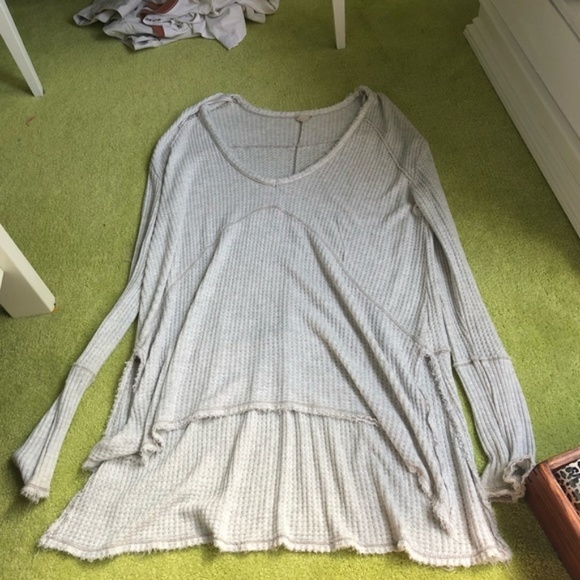 Free People Tops - Free People Waffle Tunic
